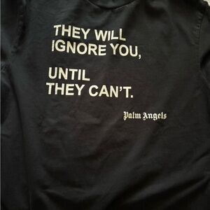 Palm Angels Black Statement Tee